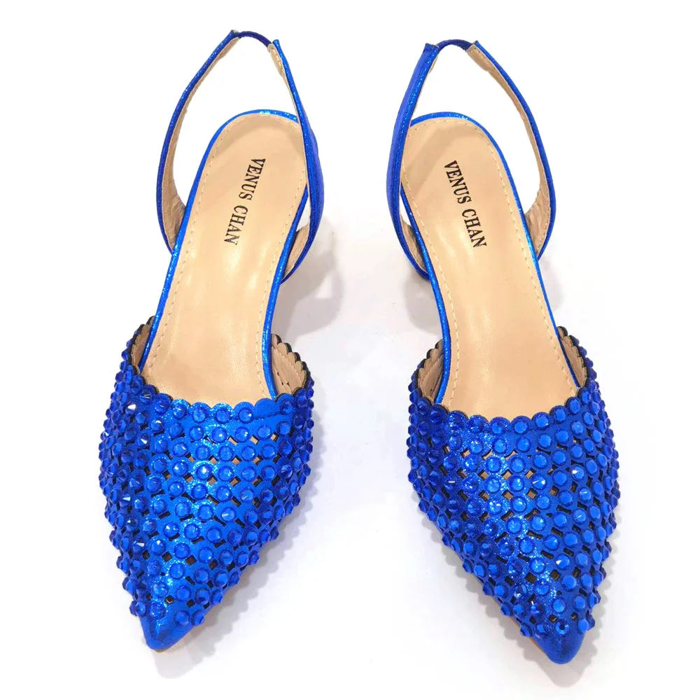 Sandalias con fondo de Muffin decoradas con cuentas para mujer, zapatos y bolso cómodos y versátiles, elegantes, a la moda, verano, 2023