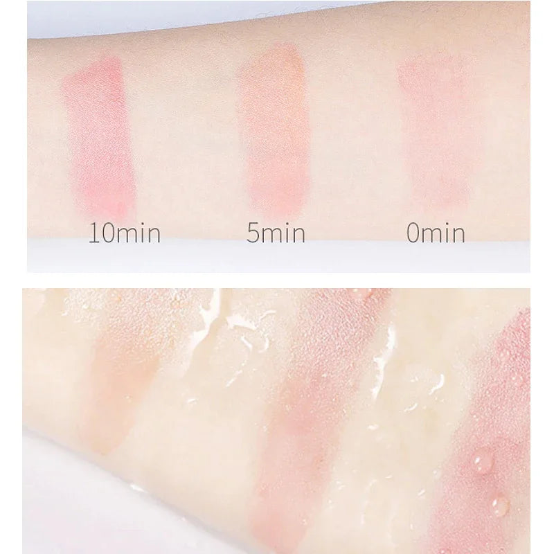 Brillo de labios de doble Color, bálsamo labial hidratante, gelatina decolorante, resistente al agua, antigrietas, cuidado de los labios, cosméticos para estudiantes, lápiz labial