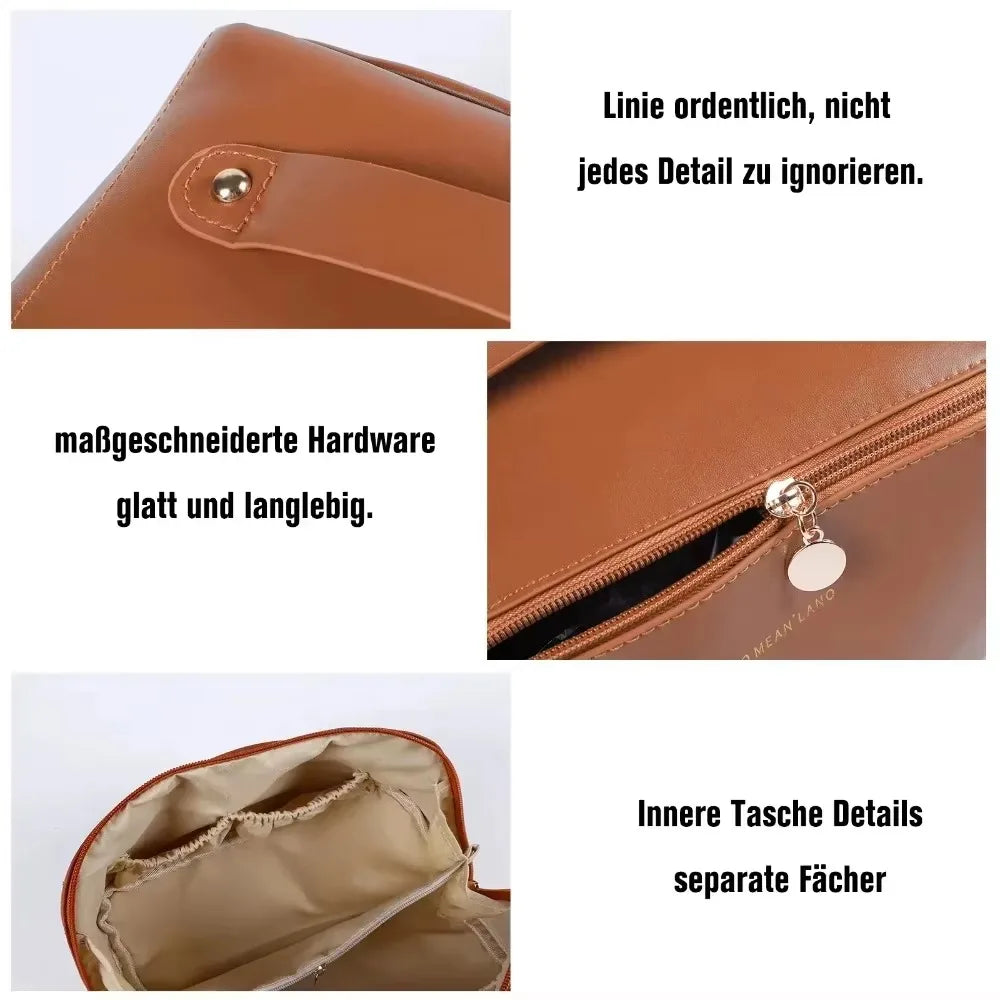 Bolsa de cosméticos de viaje grande para mujer, organizador de maquillaje de cuero, neceser femenino, estuche de maquillaje, bolsa de almacenamiento, caja de lujo para mujer