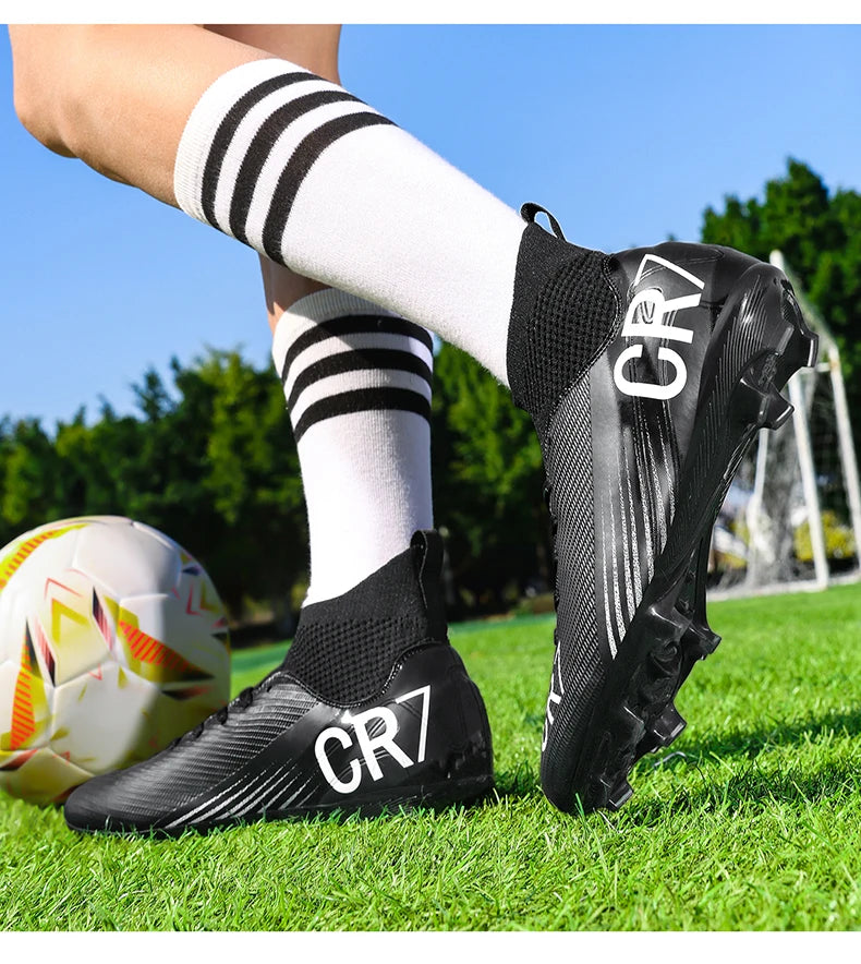 Nuevas botas de fútbol para hombre, gran oferta, zapatos de fútbol profesionales de alta calidad, zapatillas de fútbol para mujer, zapatillas unisex ultraligeras TF/FG