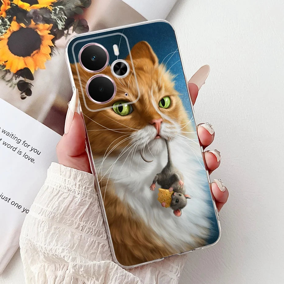 For Realme 14 5G Case Realme 14T RMX5078 New Luxury Painted Cover Soft Slim Phone Case For Realme 14X Realme14 T 5G Fundas Coque