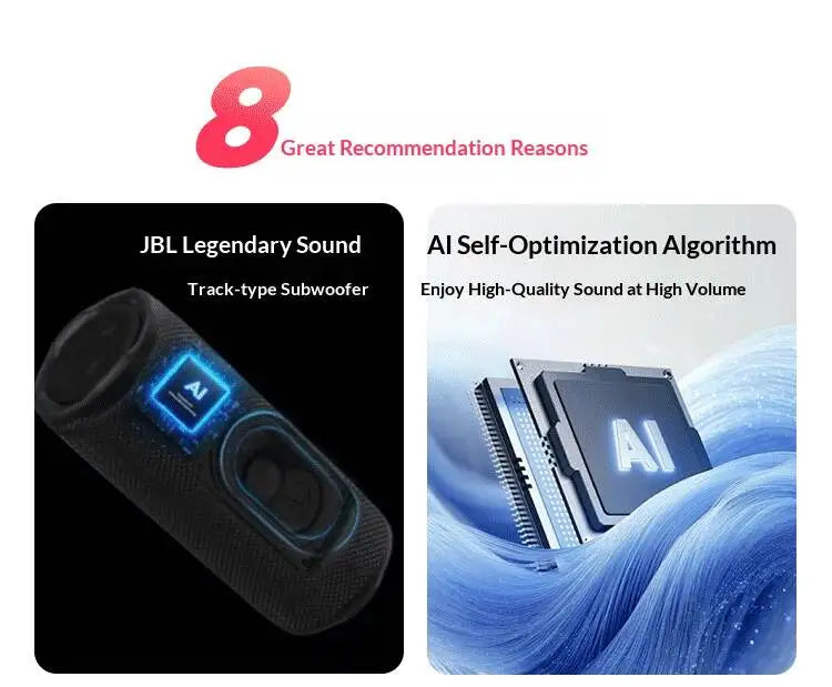 Nuevo Altavoz JBL Grip Mini Shock Bass, Potente Bajo de Frecuencia, Ritmo Impactante, Experiencia de Sonido Sorprendente