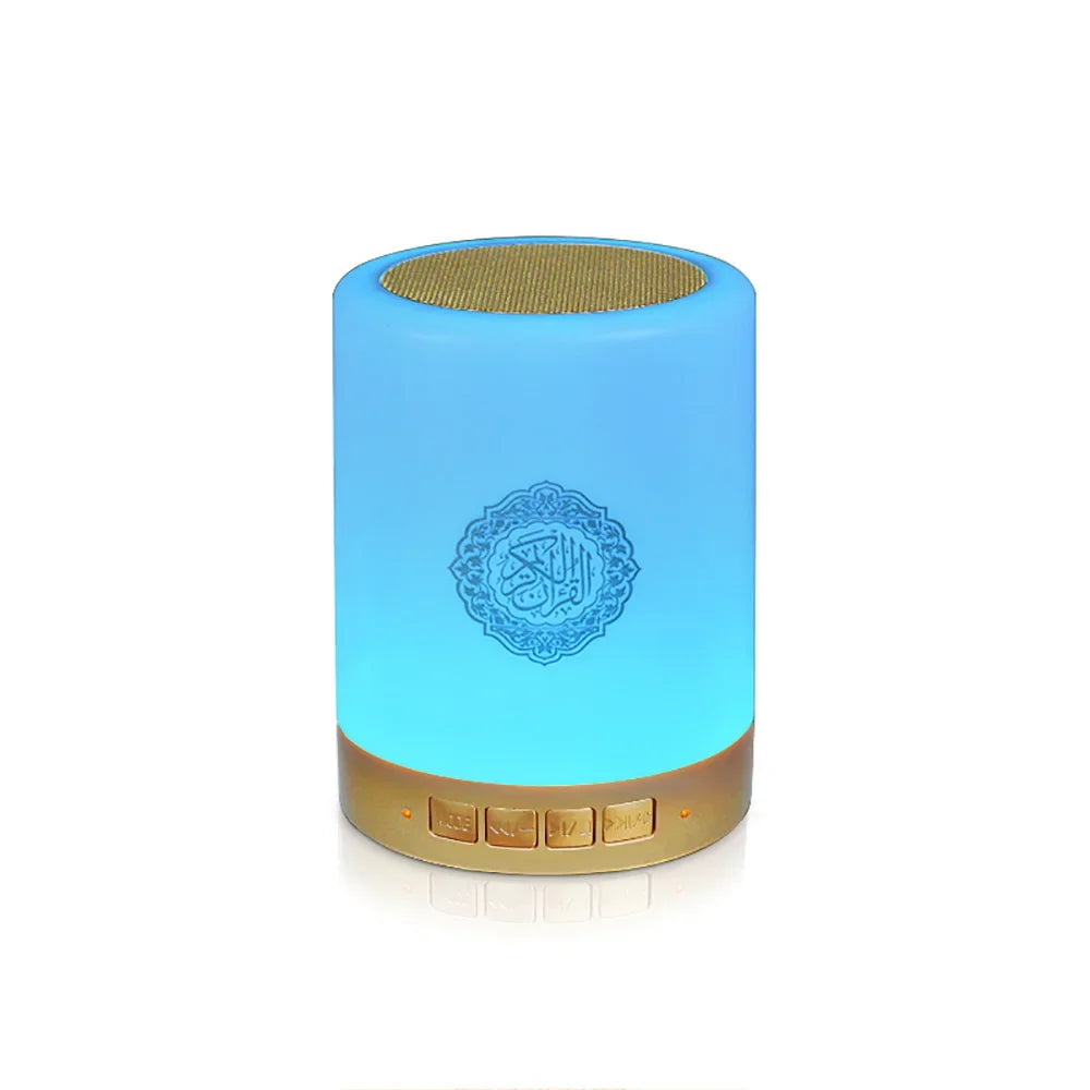 Azan-luz nocturna musulmana, Corán, portátil, inalámbrico, Caixa De Som, Altavoz Bluetooth, caja De sonido De música, lámpara sagrada Blutooth, Mini deflector