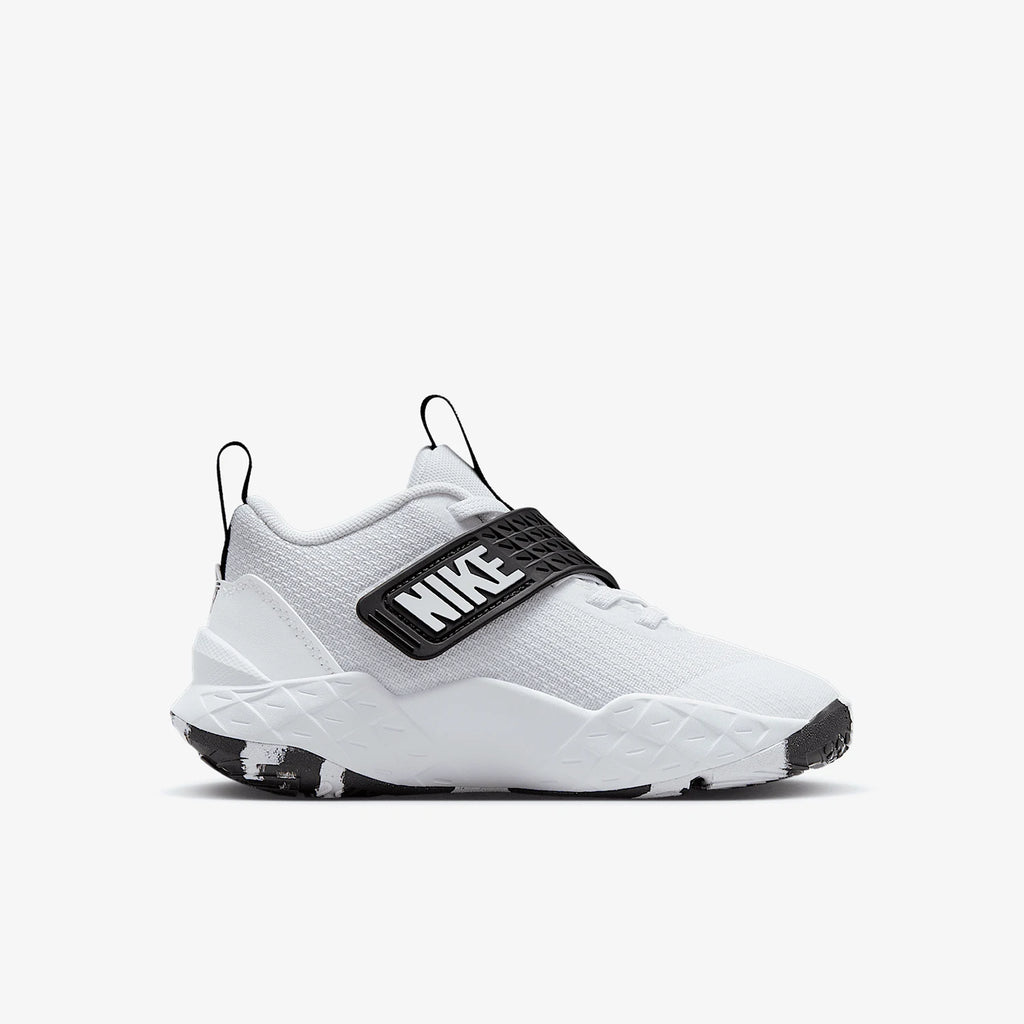 Zapatillas de baloncesto acolchadas Nike Authentic Team Hustle 12 para niños HF6280-101