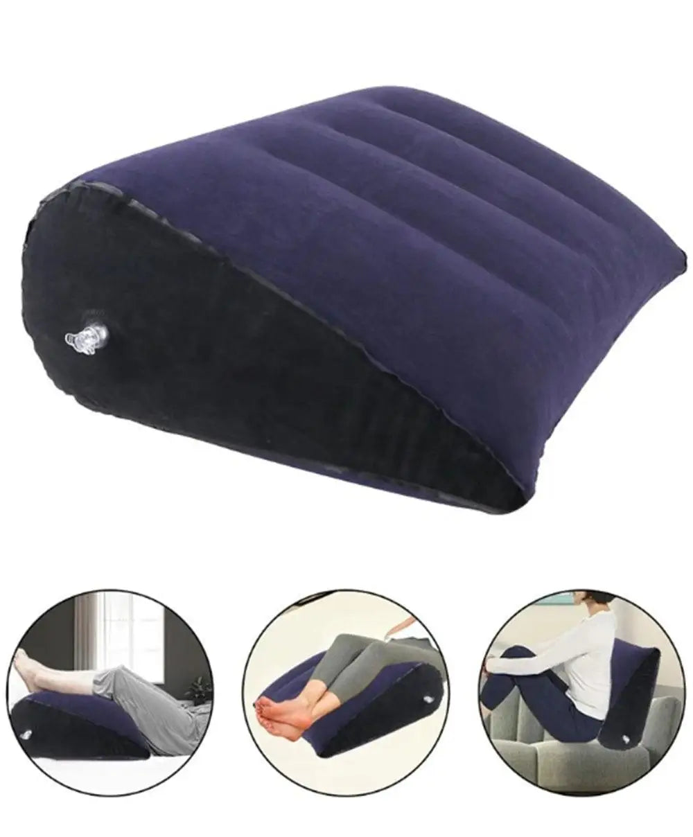 Nuevos juguetes de almohada inflable, cojín mágico, cojín relajante, cilindro triangular, cuña, regalo de corazón, regalos para parejas