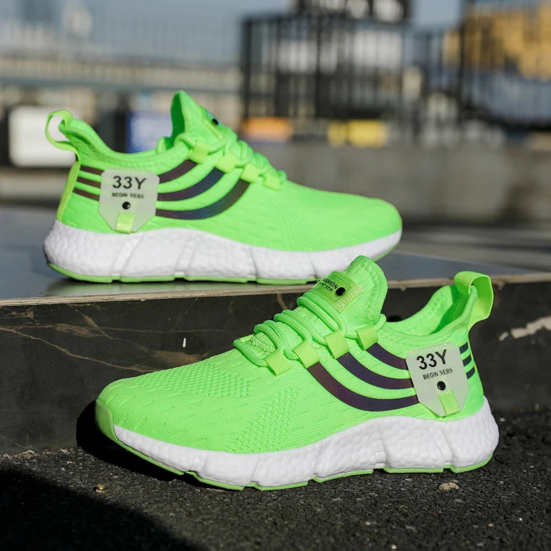 Zapatillas de deporte para hombre, zapatos informales clásicos transpirables, zapatillas de Tenis para hombre, novedad de 2024, zapatos cómodos de malla para exteriores para hombre, Tenis Masculino