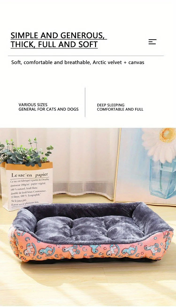 Cama para perros, cojín para sofá, suministros para mascotas de temporada, suministros suaves y cómodos, camas para gatos grandes, medianas y pequeñas para el hogar