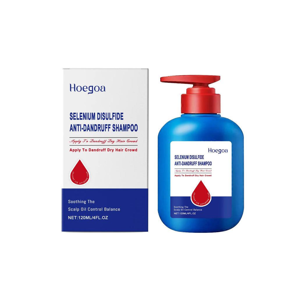 Champú de Sulfuro de Selenio para Control de Grasa, Elimina la Caspa, Refrescante, Limpieza Profunda, Nutre, Suaviza, Hidrata y Cuida el Cabello