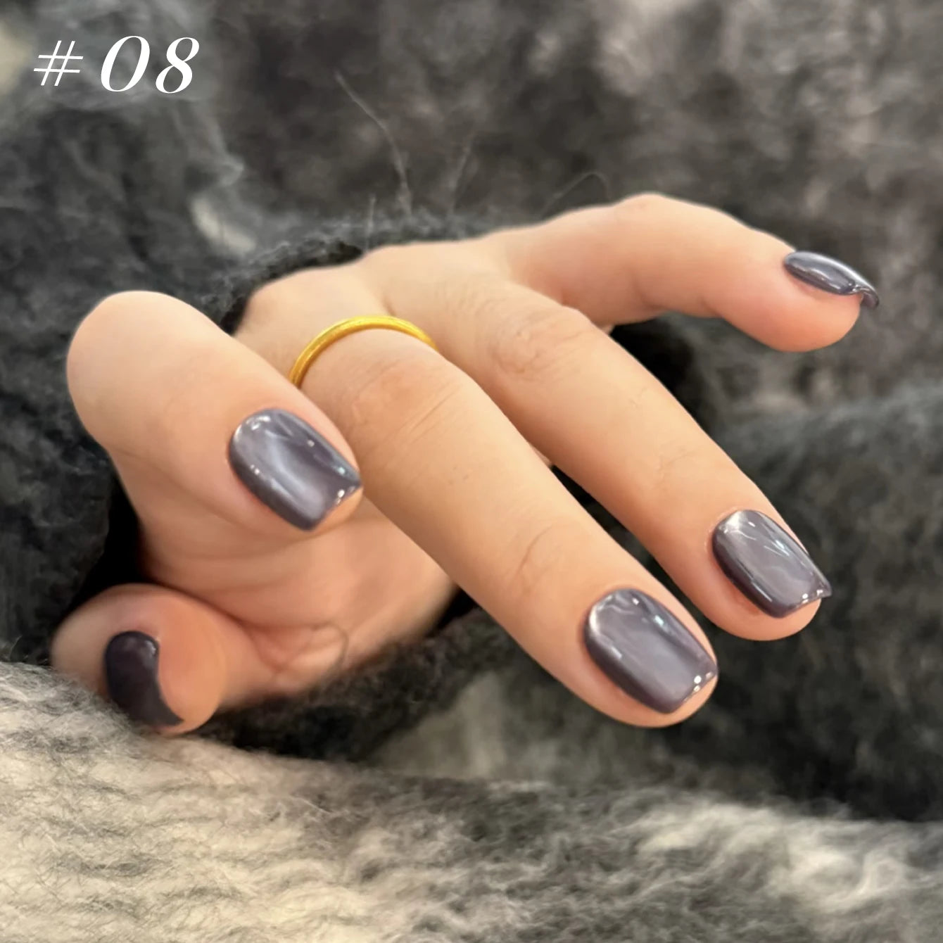 1-12 Uds. Esmalte de Uñas en Gel Magnético Ojo de Gato Marrón con Luz Azul, Larga Duración, Novedad 2026, Suministros para Uñas, Arte de Uñas, Venta Caliente