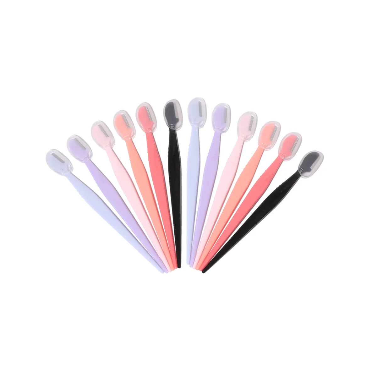 6/12/18 piezas de microcuchillas desechables para cejas, seguras y fáciles de usar, herramientas de maquillaje para principiantes.