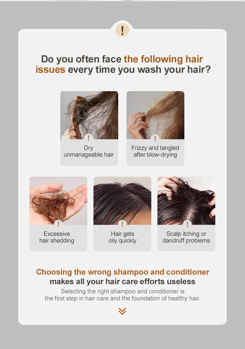 PURC-tratamiento para el cabello dañado, aceite de argán marroquí, aminoácido, queratina, suavizante, champú sin sulfato, acondicionador, juego de cabello para coche