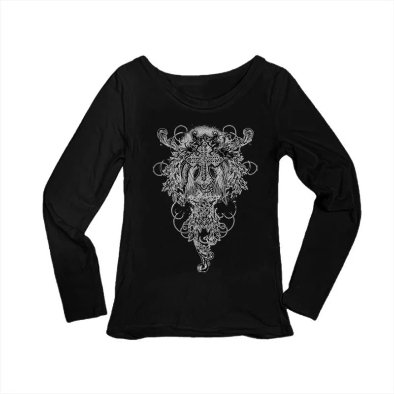 Camisetas básicas Vintage con estampado estético Y2k, ropa para mujer, Top gráfico Retro, camiseta informal de manga corta para mujer, estilo Millennium