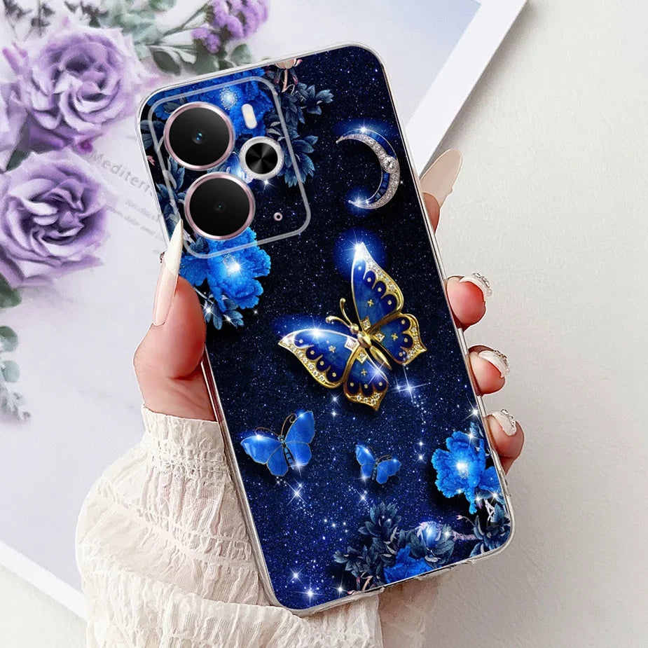 For Realme 14 5G Case Realme 14T RMX5078 New Luxury Painted Cover Soft Slim Phone Case For Realme 14X Realme14 T 5G Fundas Coque