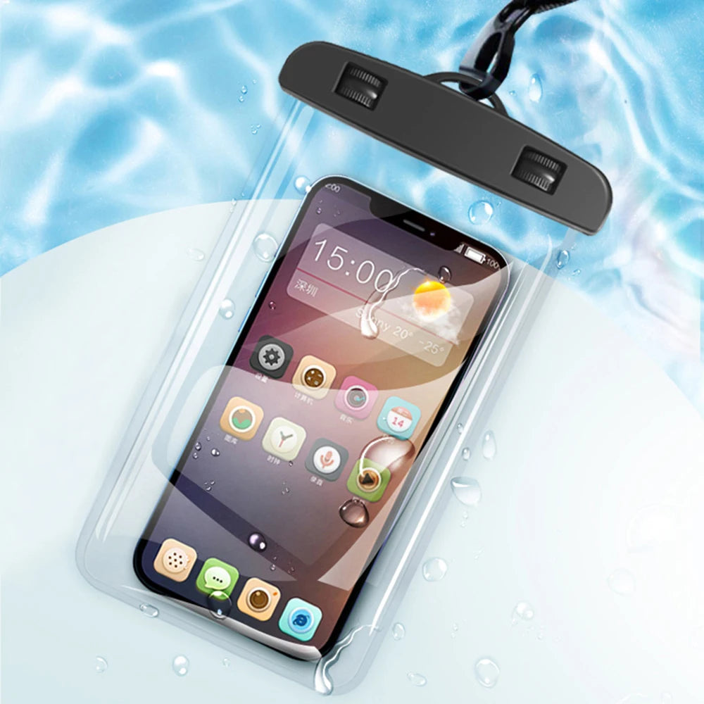 Funda impermeable para teléfono, bolsa protectora Universal para teléfono subacuático, funda protectora para iPhone 11 12 13 14 15 16 Pro