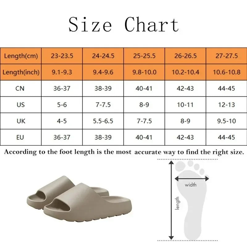 Zapatillas de coco, sandalias de suela gruesa de nube, moda de verano, zapatillas de playa de fondo suave para hombres, sandalias para mujeres, chanclas EVA