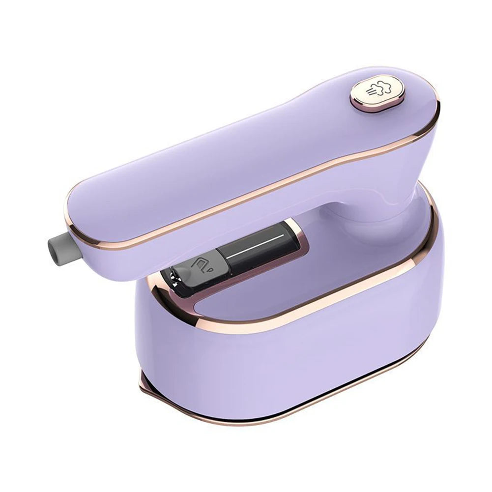 Mini plancha de vapor portátil de mano, vaporizador de ropa en seco y húmedo, doble máquina de planchado de tela para el hogar, Gadget de viaje para el hogar